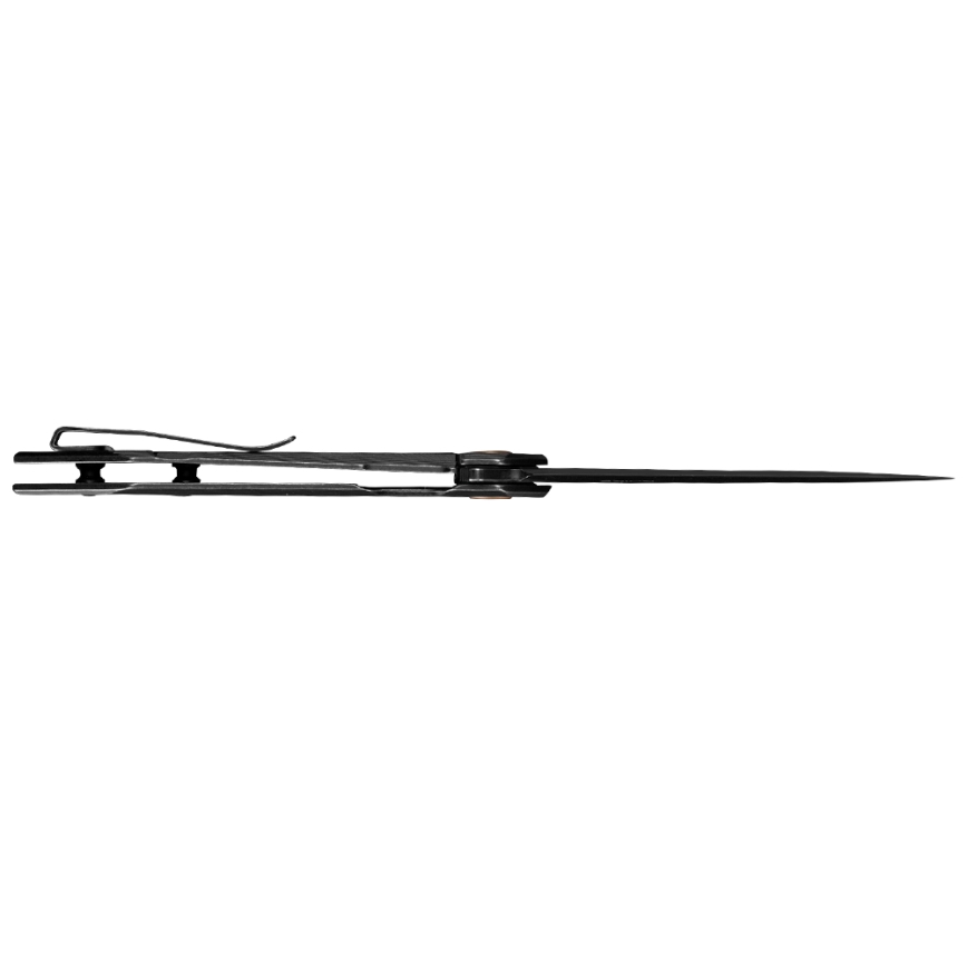 Ruike RUP831SSB - Kompakt foldekniv 19,5 cm sort