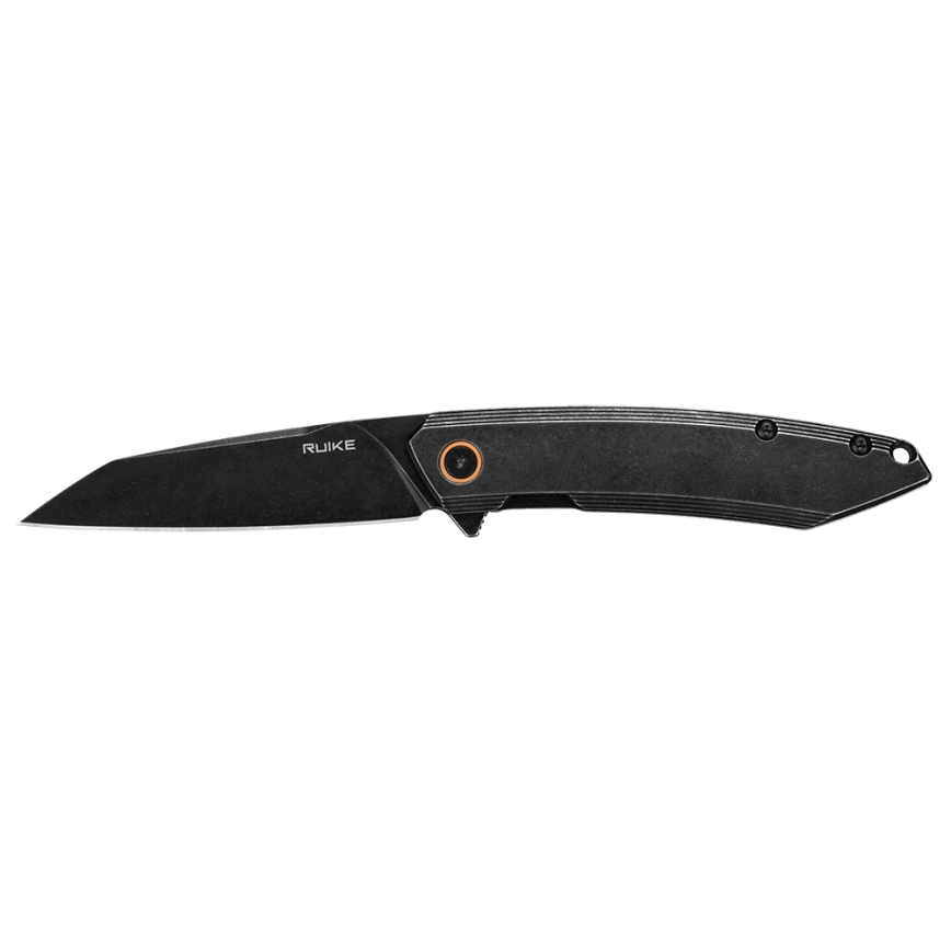 Ruike RUP831SSB - Kompakt foldekniv 19,5 cm sort