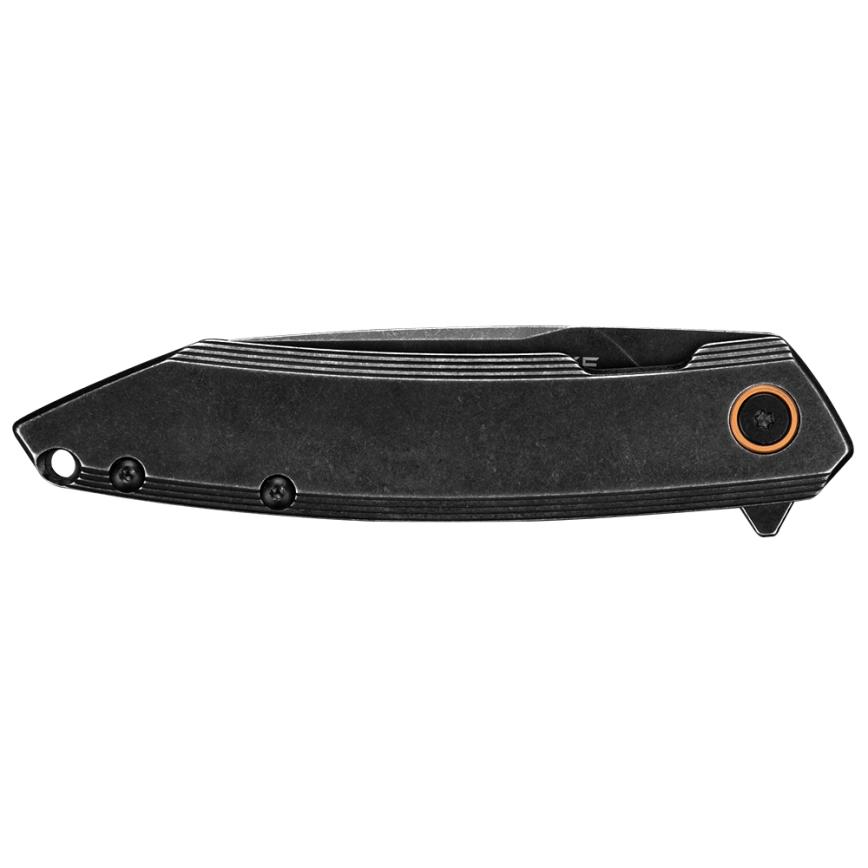 Ruike RUP831SSB - Kompakt foldekniv 19,5 cm sort