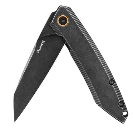 Ruike RUP831SSB - Kompakt foldekniv 19,5 cm sort