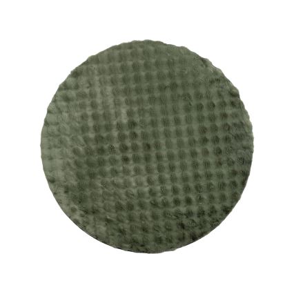 Rundt tæppe RABBIT BUBBLE 160 cm grøn