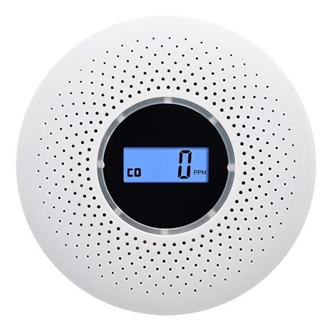 Røg- og kulilte-detektor 1,5V / 3xAA