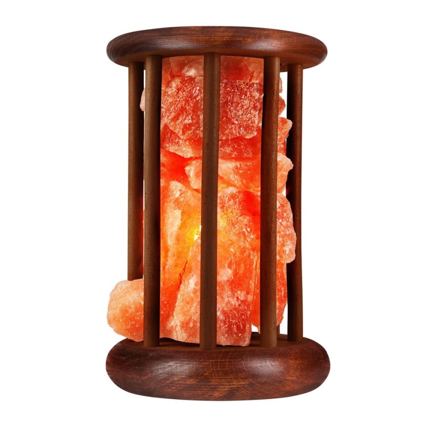 Saltlampe SALLY 1xE14/25W/230V elletræ 2,1 kg