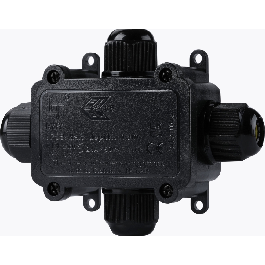 Samledåse vandtæt 24A/230V IP68