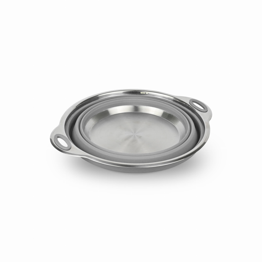 Sammenfoldelig silikoneskål