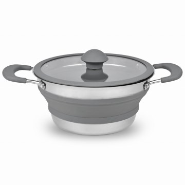 Sammenklappelig campinggryde 1,5 l