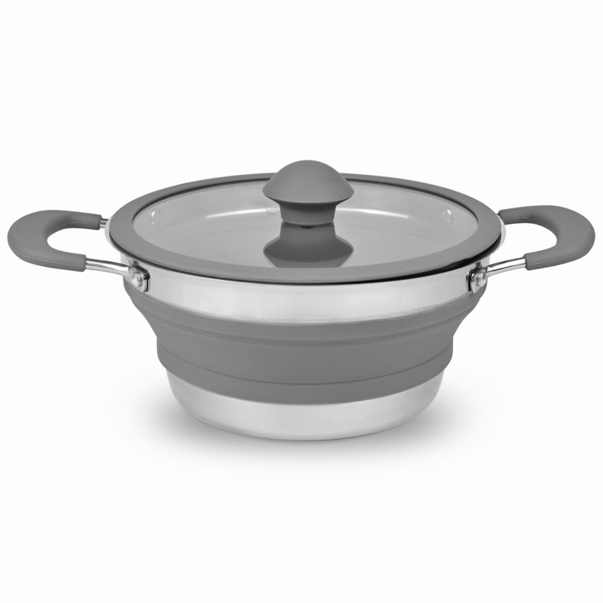 Sammenklappelig campinggryde 1,5 l