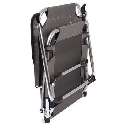 Sammenklappelig campingstol, grå