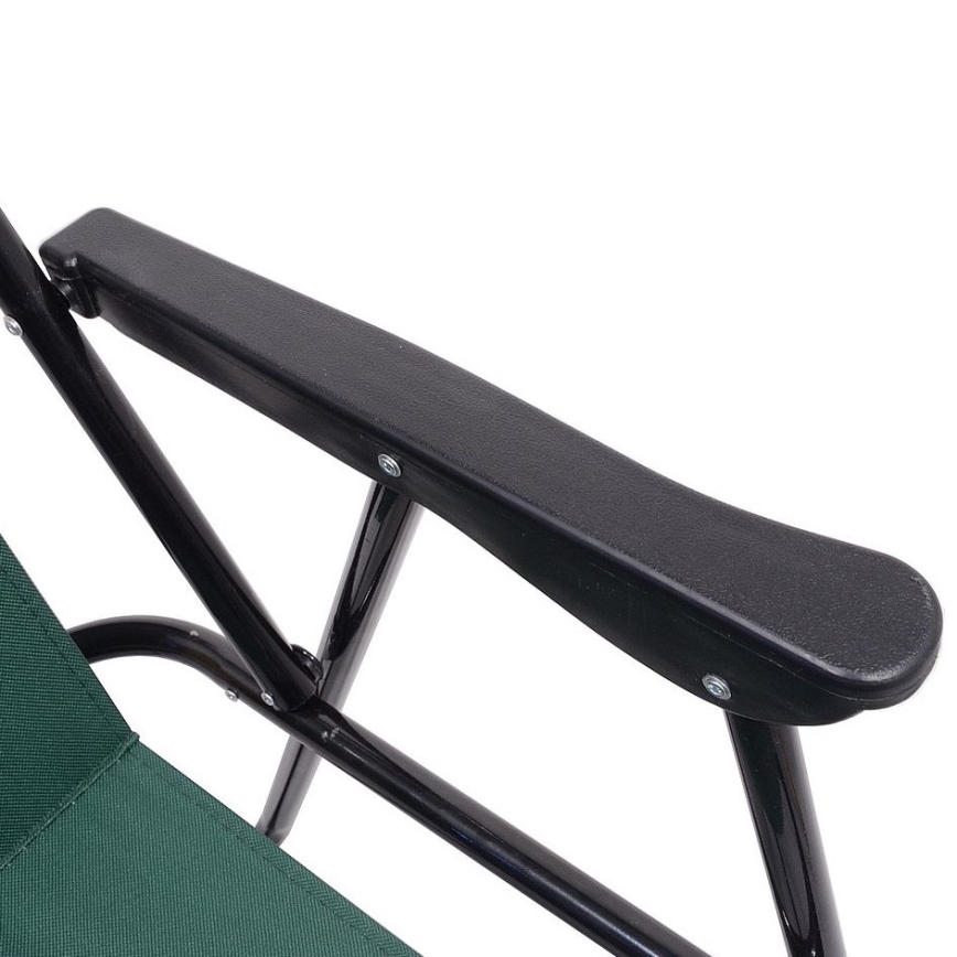 Sammenklappelig campingstol grøn