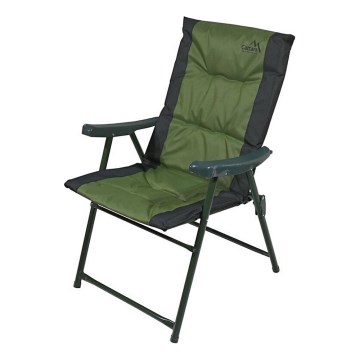 Sammenklappelig campingstol, grøn