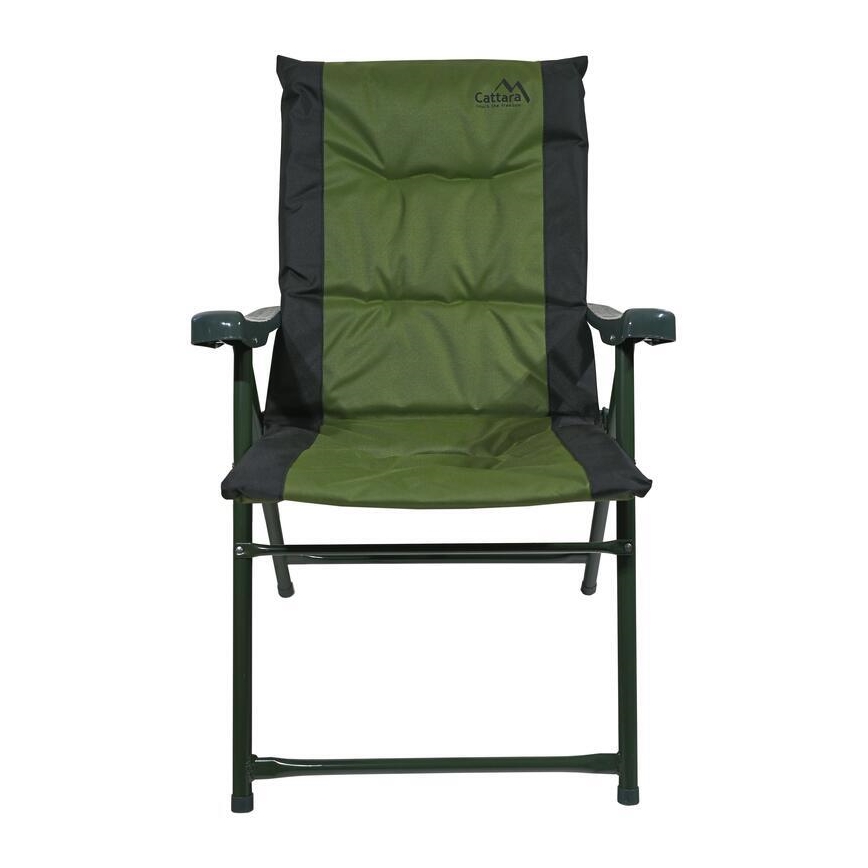 Sammenklappelig campingstol, grøn