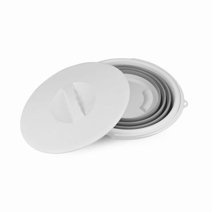 Sammenklappelig spand med låg 10 l