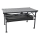 Sammenklappeligt campingbord 118x70 cm antracit