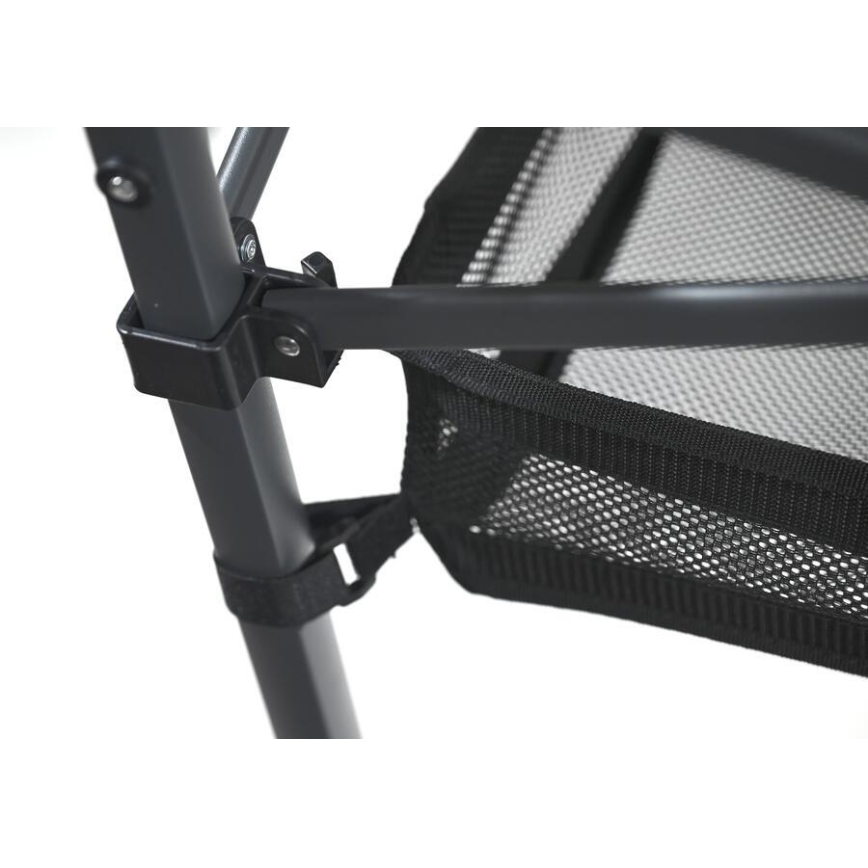 Sammenklappeligt campingbord 118x70 cm antracit