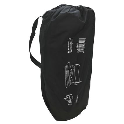 Sammenklappeligt campingbord 118x70 cm antracit