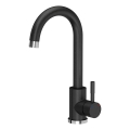 Samona - Køkkenarmatur 32 cm granit/sort