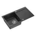 Samona - Køkkenvask SAMONA 77x44 cm granit/sort