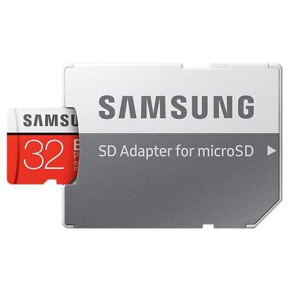 Samsung - MicroSDHC-kort 32GB EVO+ U1 95MB/s + SD-adapter