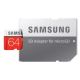 Samsung - MicroSDXC-kort 64GB EVO+ U1 100MB/s + SD-adapter