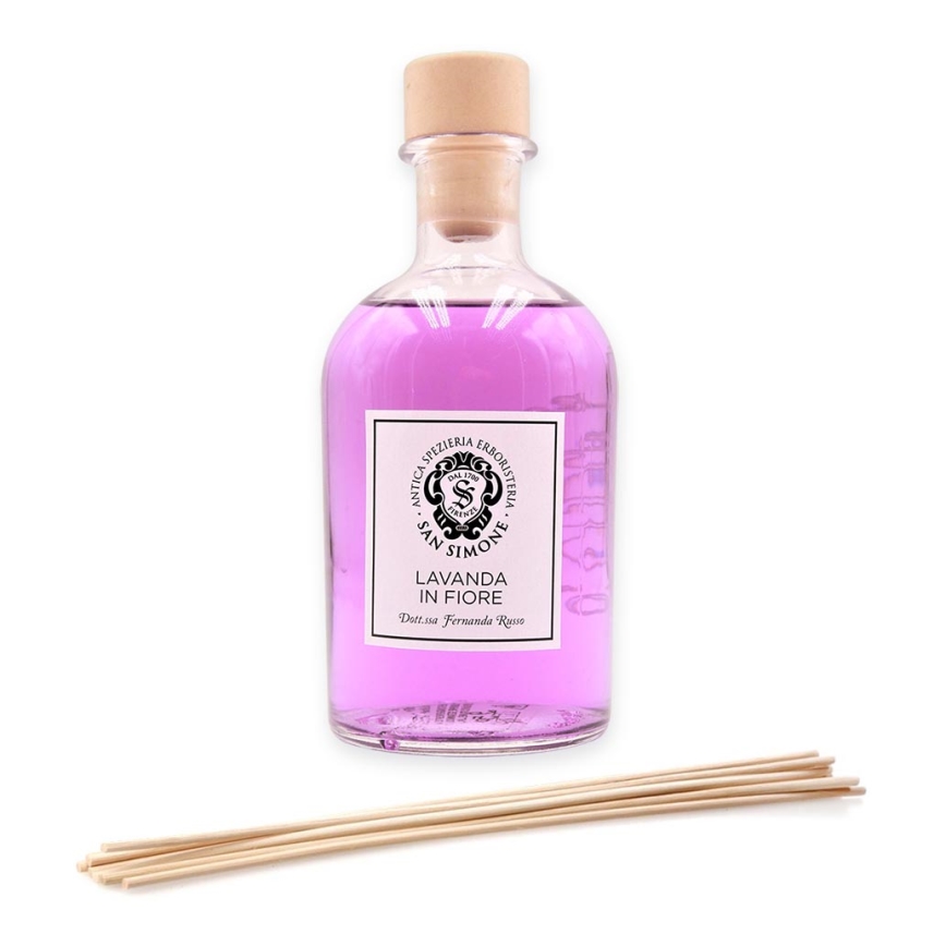 San Simone - Diffuser med duftpinde LAVANDA IN FIORE 500 ml