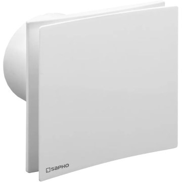 Sapho - Aksialventilator med timer EIRA 15W/230V hvid