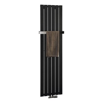 Sapho - Badeværelsesradiator COLONNA 910 W/230 V 45 x 180 cm sort