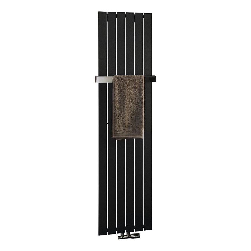 Sapho - Badeværelsesradiator COLONNA 910 W/230 V 45 x 180 cm sort
