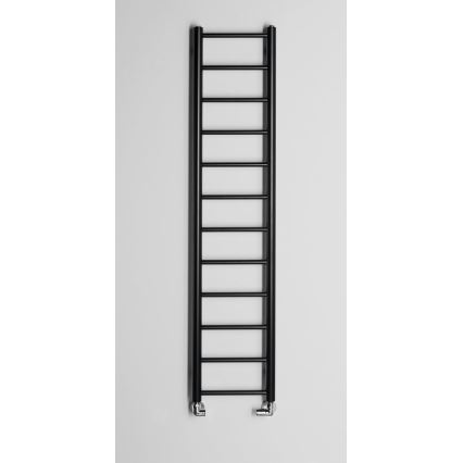 Sapho - Badeværelsesradiator DINA 138x30 cm mat sort