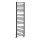 Sapho - Badeværelsesradiator DINA 156x40 cm mat sort