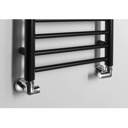 Sapho - Badeværelsesradiator DINA 156x40 cm mat sort