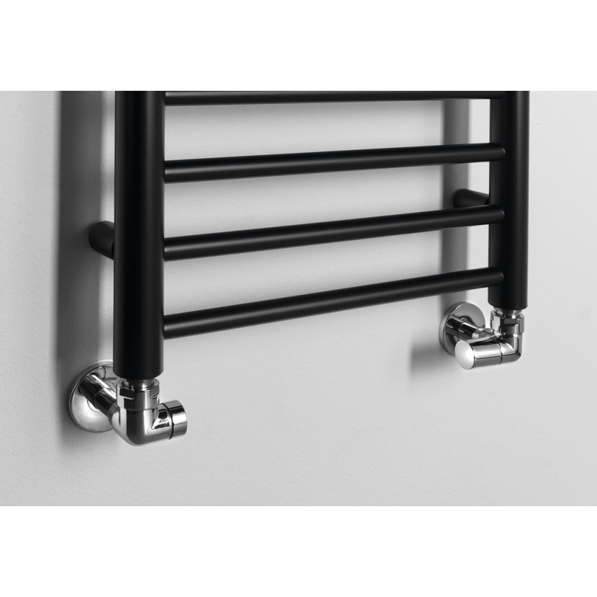 Sapho - Badeværelsesradiator DINA 156x40 cm mat sort