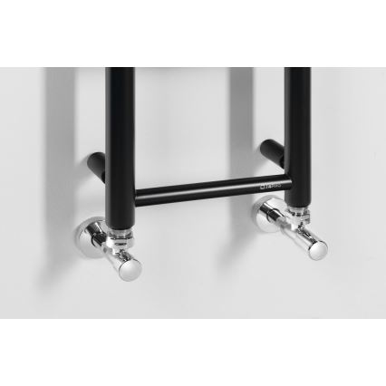 Sapho - Badeværelsesradiator DINA 168x25 cm mat sort