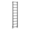 Sapho - Badeværelsesradiator DINA 168x35 cm mat sort