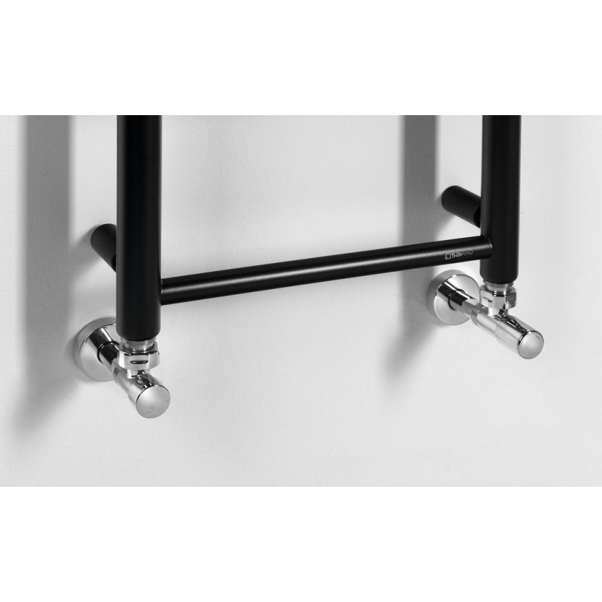 Sapho - Badeværelsesradiator DINA 168x35 cm mat sort