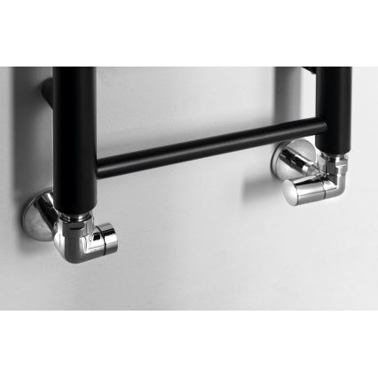 Sapho - Badeværelsesradiator DINA 174x30 cm mat sort