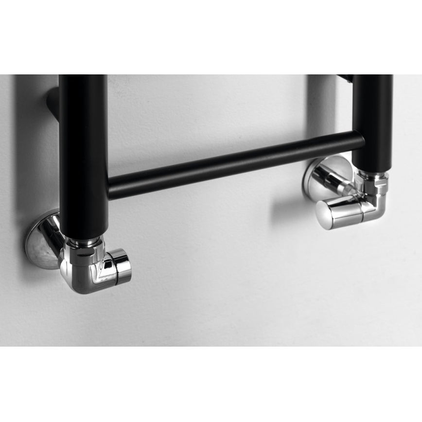 Sapho - Badeværelsesradiator DINA 174x30 cm mat sort