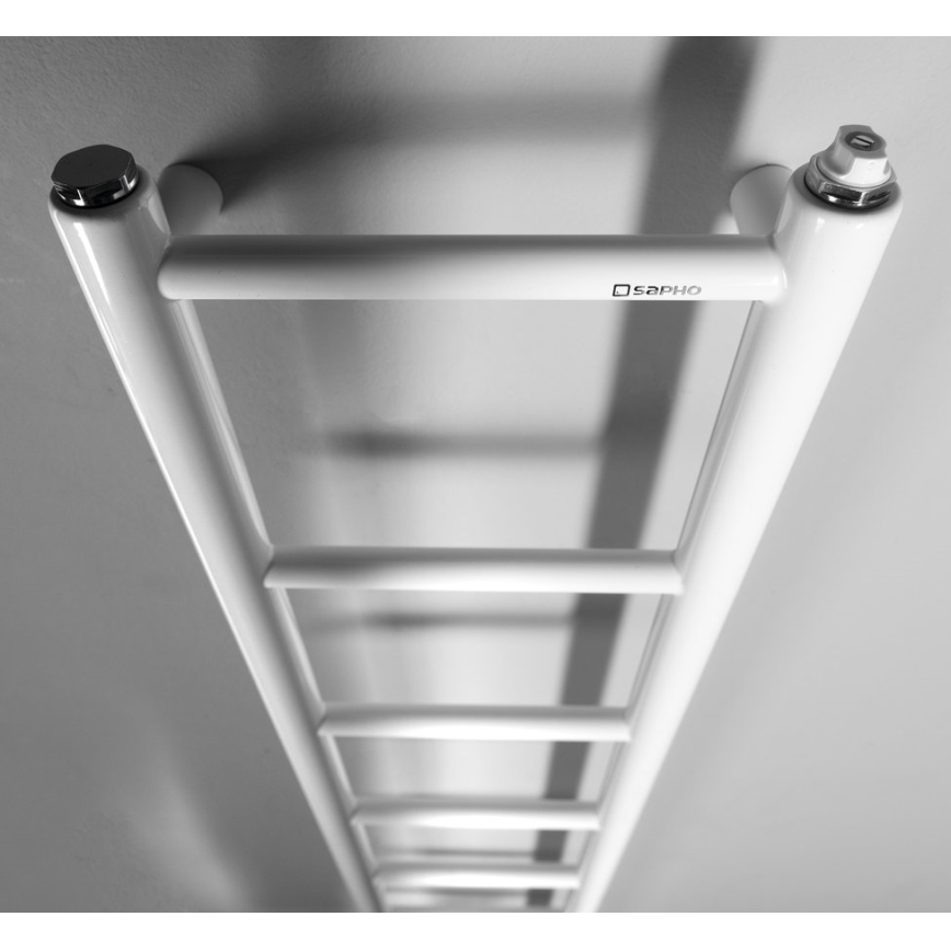 Sapho - Badeværelsesradiator DINA 282W 25x168 cm hvid