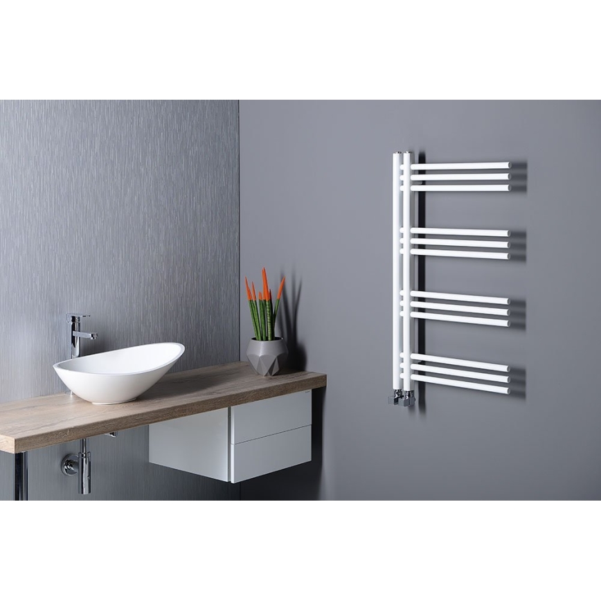 Sapho - Badeværelsesradiator DORLION 400W/230V 50x120 cm hvid