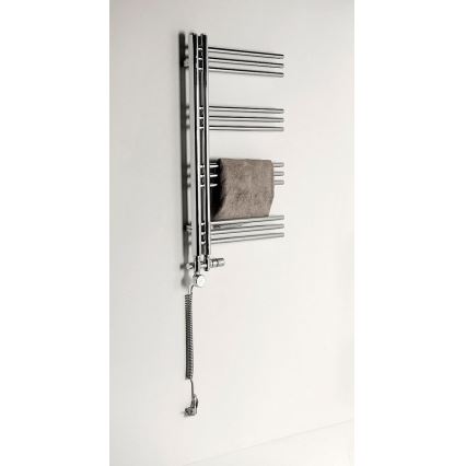 Sapho - Badeværelsesradiator DORLION 90x50 cm i poleret krom