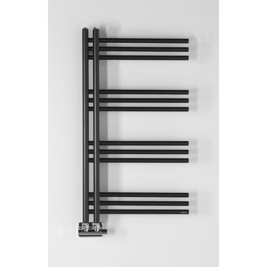 Sapho - Badeværelsesradiator DORLION 90x50 cm mat sort