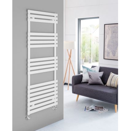 Sapho - Badeværelsesradiator JALOUSI 150x50 cm hvid