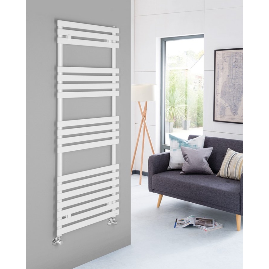 Sapho - Badeværelsesradiator JALOUSI 150x50 cm hvid
