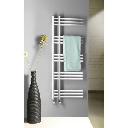 Sapho - Badeværelsesradiator MAGDALENA 408W/230V 50x120 cm i poleret krom