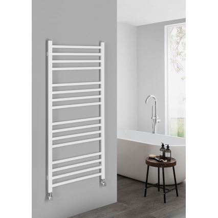 Sapho - badeværelsesradiator METRO 120x50 cm hvid