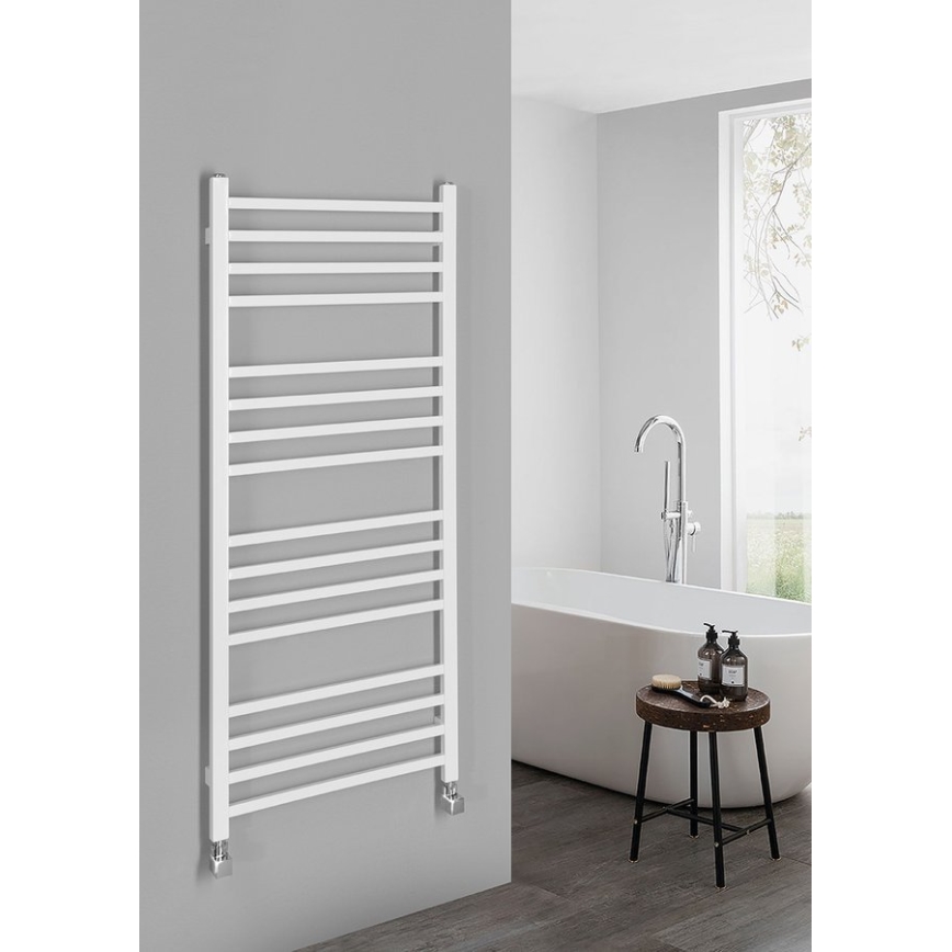 Sapho - badeværelsesradiator METRO 120x50 cm hvid