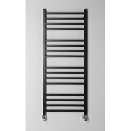 Sapho - Badeværelsesradiator METRO 120x50 cm mat sort
