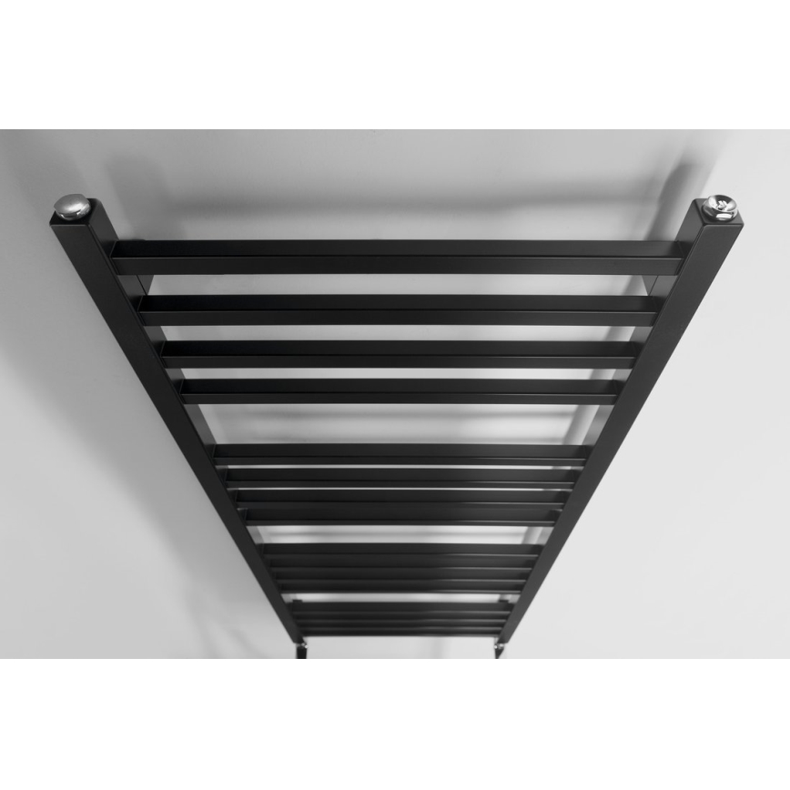 Sapho - Badeværelsesradiator METRO 120x50 cm mat sort