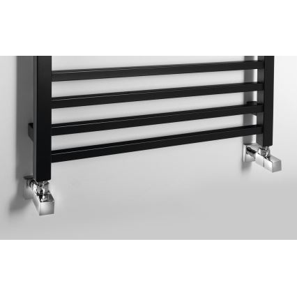 Sapho - Badeværelsesradiator METRO 151x60 cm mat sort