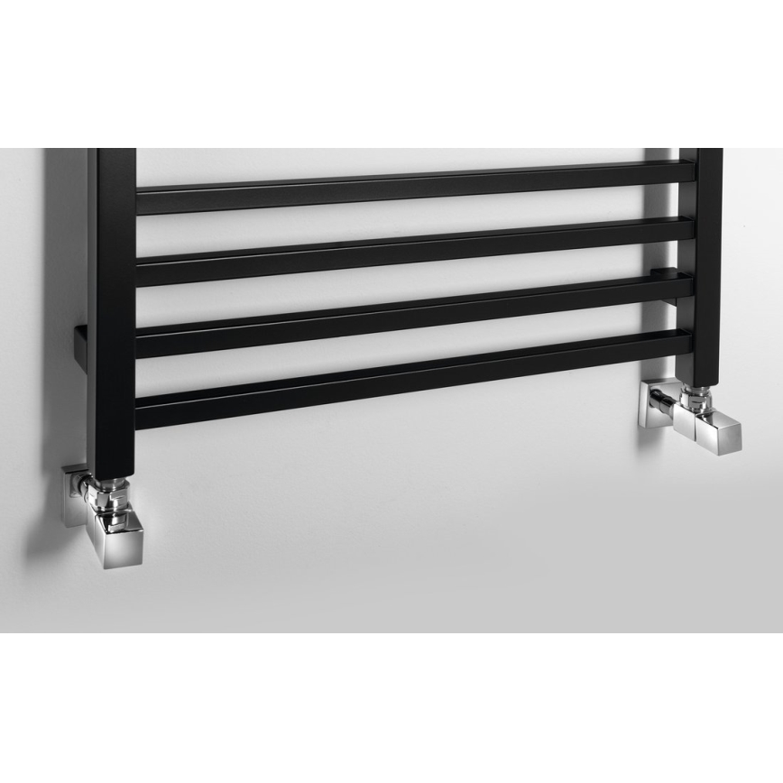 Sapho - Badeværelsesradiator METRO 151x60 cm mat sort