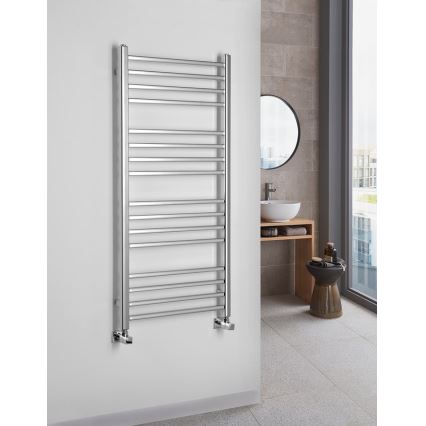 Sapho - Badeværelsesradiator METRO 347 W/230 V 50 x 120 cm poleret krom